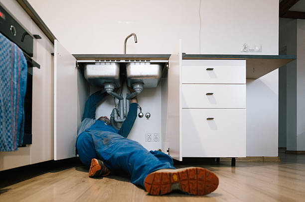 Professional Leak Detection technician working in Sheffield, OH